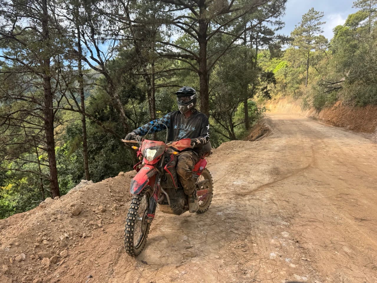Honda CRF300 — the go-to bike for larger riders renting in Chiang Mai
