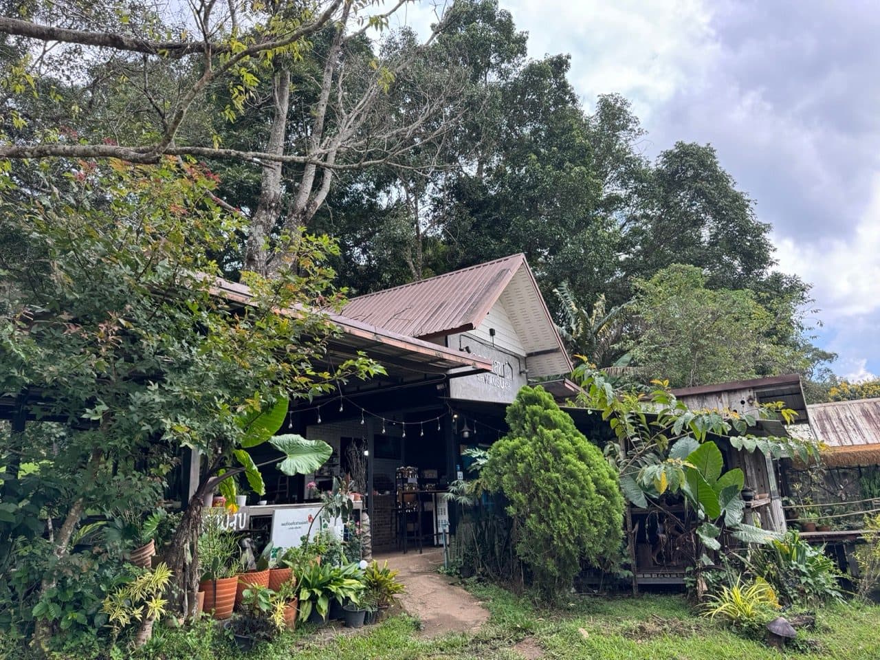 khwamsukh cafe, on the way home.